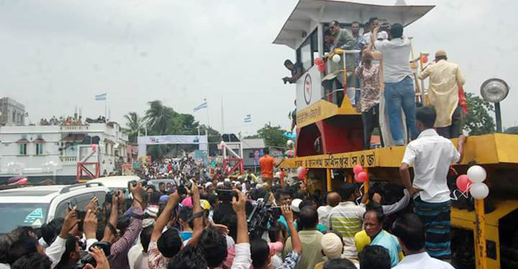 শীতলক্ষ্যা নদীতে ফেরি চালু