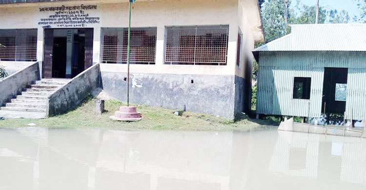 যমুনায় পানি বৃদ্ধি, সিরাজগঞ্জের ২৫ শিক্ষা প্রতিষ্ঠানে পাঠদান বন্ধ