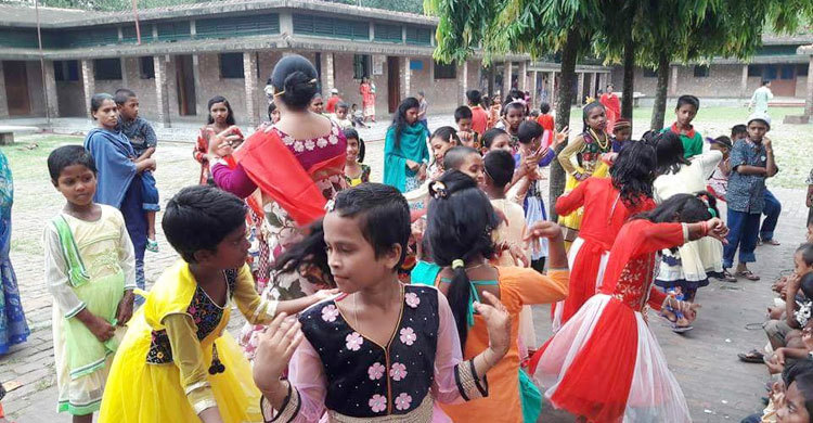 শিশু পল্লীতে অন্যরকম ঈদের আমেজ