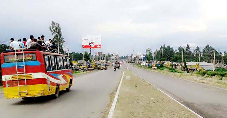 ঢাকা-টাঙ্গাইল মহাসড়ক এবার ফাঁকা