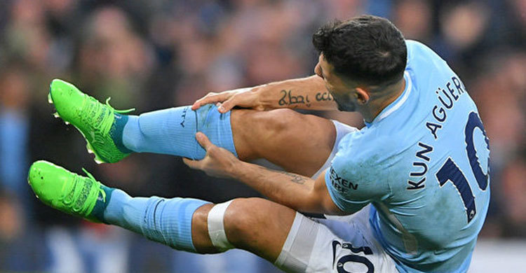 আবারও ইনজুরিতে মাঠের বাইরে আগুয়েরো