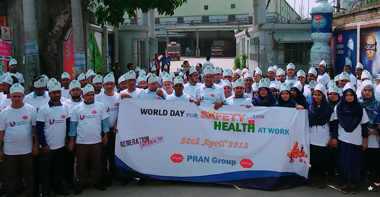 PRAN-RFL observes World Day for Safety and Health at Work