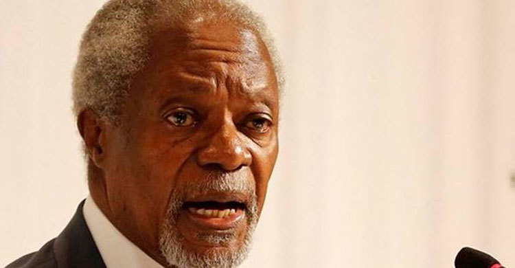 Kofi Annan tells Facebook to move faster on hate speech