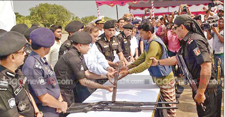 বাগেরহাটে আত্মসমর্পণ করবে ৩ বাহিনীর ২৭ বনদস্যু