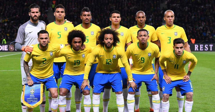 Brazil announce 23-man World Cup squad