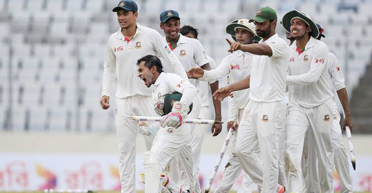 Bangladesh at No.8 in ICC Test Rankings