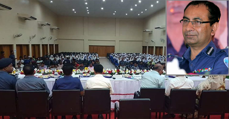 ভিডিও কনফারেন্সে এসপি মিজানকে বিদায় জানালো শিশুরা