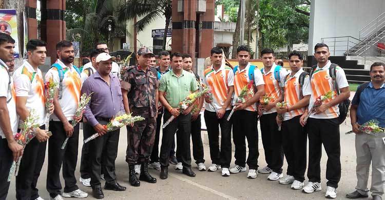 বিজিবি-বিএসএফের মধ্যে কাবাডি ম্যাচ