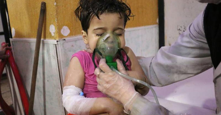 Suspected chemical attack ‘kills 70’ in Syria