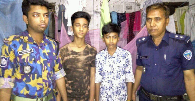 সপ্তম শ্রেণির ছাত্র বলাৎকারে দশমের দুই ছাত্র আটক