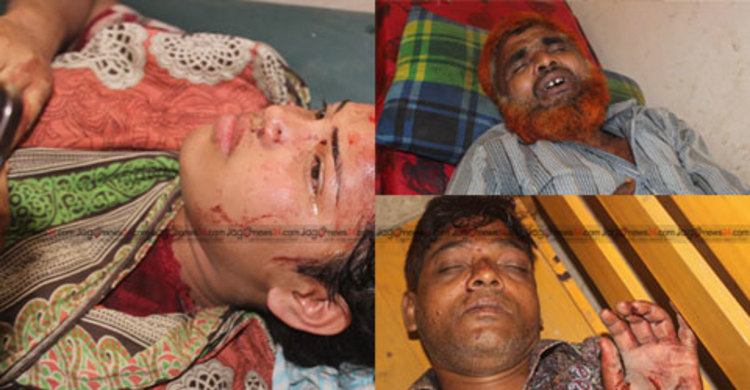 পেকুয়ায় জমি নিয়ে বিরোধে সংঘর্ষে নারীসহ আহত ১০