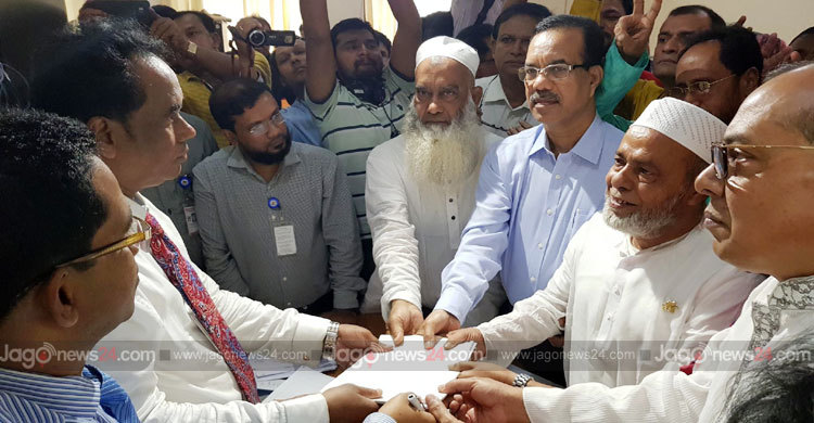 গাজীপুর সিটি নির্বাচন : মনোনয়ন জমা দিলেন প্রার্থীরা