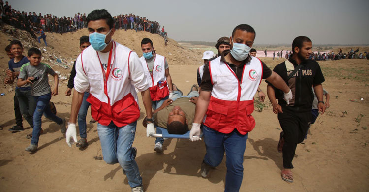 Israeli soldiers kill 4 Palestinians at Gaza rally