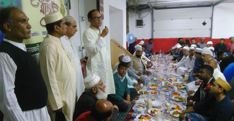 ইতালিতে নোয়াখালী বাংকার সমিতির উদ্যোগে ইফতার