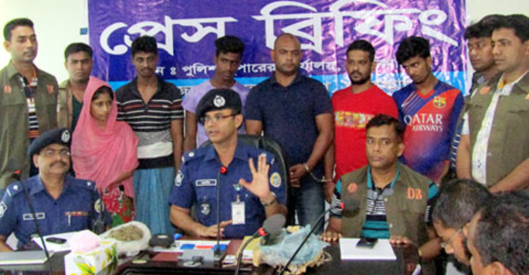 ইয়াবা ও গাঁজা জব্দ, যুবলীগ-ছাত্রদলের নেতাসহ গ্রেফতার ৮