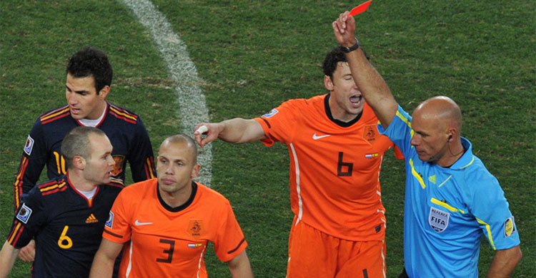 No British referee chosen for World Cup 2018