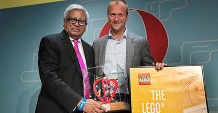 BRAC Chairperson Fazle Hasan Abed gets Lego award