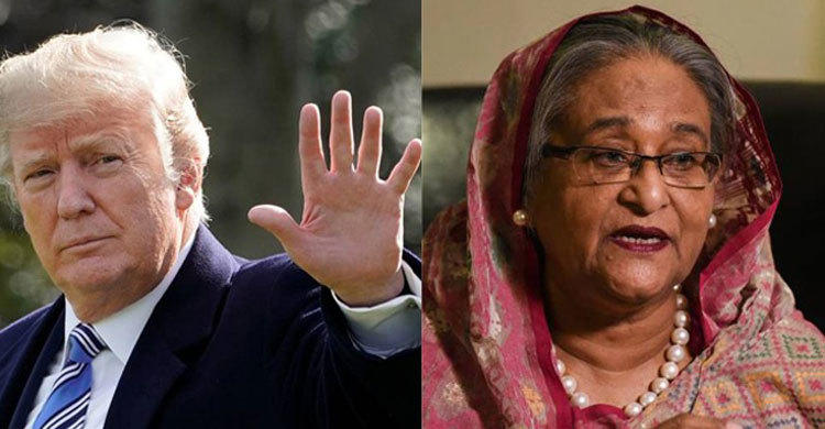 Trump writes PM of continuing US pressure on Rohingya repatriation