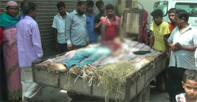 ব্রিজে উঠতে গিয়ে মাহিন্দ্র উল্টে চালক নিহত