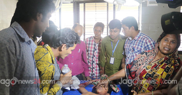 মেহেরপুরে বোমা বিস্ফোরণে শিশু আহত