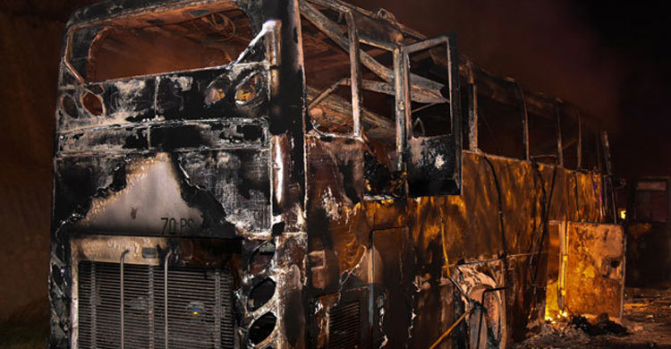 Fire kills 20 Myanmar migrant workers on bus in Thailand: Police