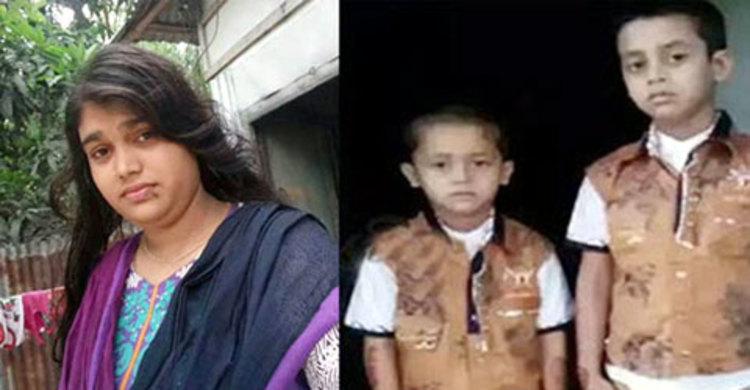 শেফালীকে ঘুমের ওষুধ খাইয়ে দুই ছেলের গায়ে আগুন দেয় প্রেমিক