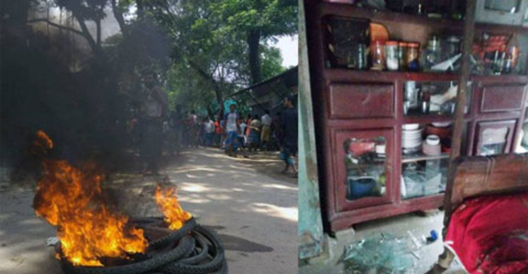 ফতুল্লায় দুই গ্রুপের সংঘর্ষ-ভাঙচুর
