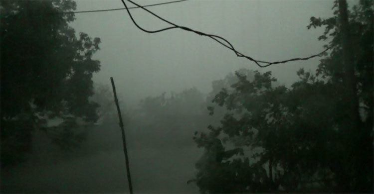 কালবৈশাখী ঝড়ে আম-লিচু ও বোরো ধানের ব্যাপক ক্ষতি