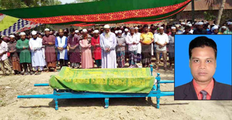 সাংবাদিক নাজমুল হুদার দাফন সম্পন্ন
