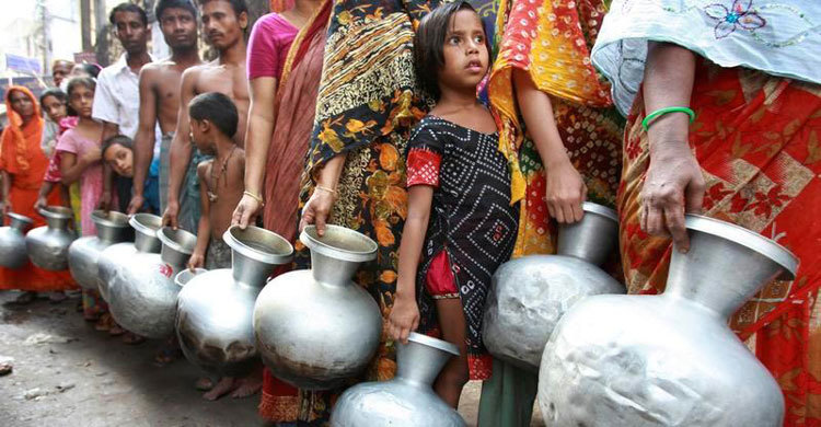 ওয়াসার প্রকৌশলীকে লাঞ্ছনা : বন্দরে পানি সরবরাহ বন্ধ