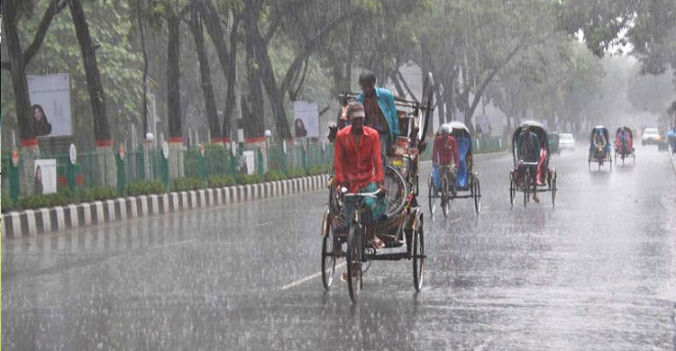 ঝড়ো হাওয়াসহ বৃষ্টি হতে পারে