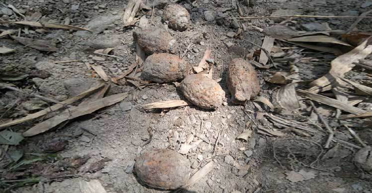 রাঙ্গামাটিতে ৬টি গ্রেনেড উদ্ধার