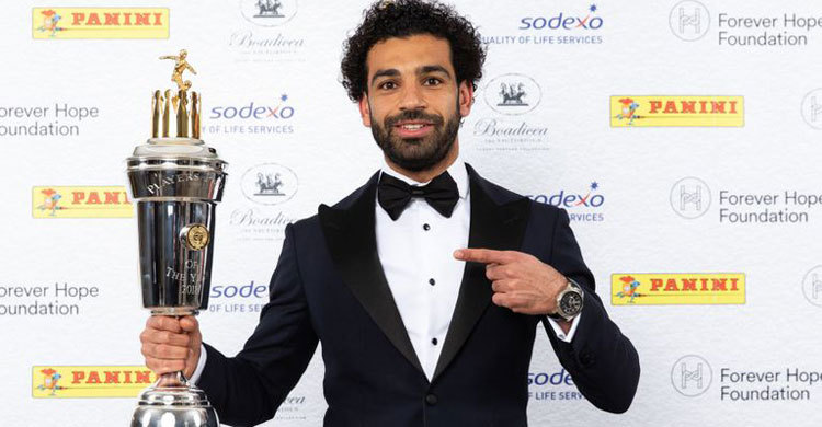 Liverpool’s Salah named PFA Player of the Year