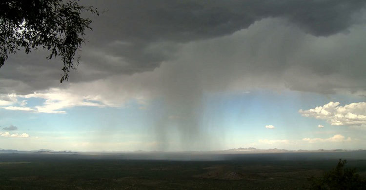 Met office predicts rain with thundershowers