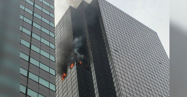 Fire at Trump Tower kills 1, injures 6