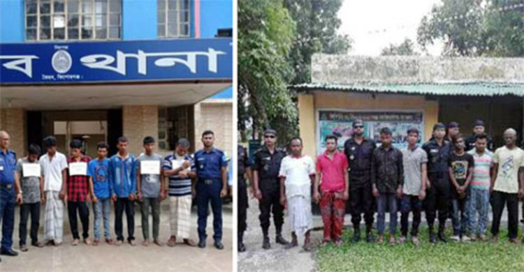 ভৈরবে মাদকবিরোধী অভিযানে গ্রেফতার ১৫