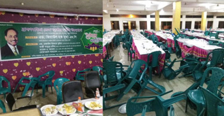 জাপার ইফতার মাহফিলে হামলা-ভাঙচুর