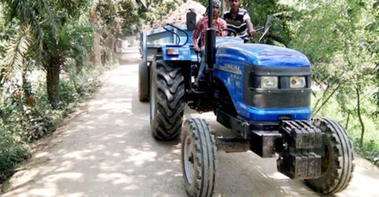 শেরপুরে ট্রাক্টরের চাকায় পিষ্ট হয়ে শ্রমিক নিহত