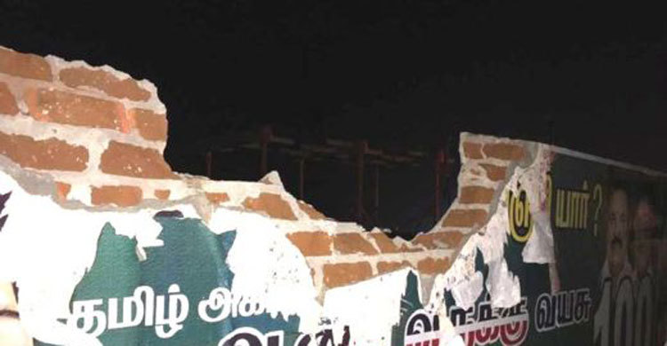 Air India plane hits wall on take-off