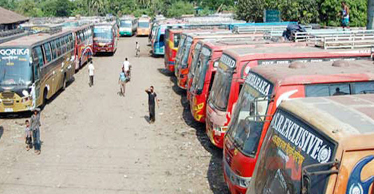 বাগেরহাটের ৪ রুটে অনির্দিষ্টকালের বাস ধর্মঘট