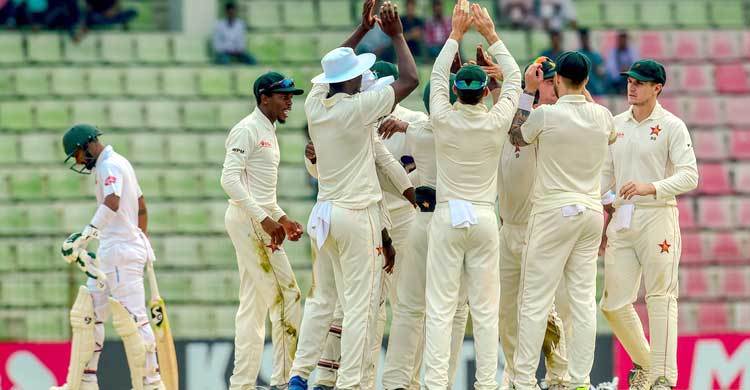 Zimbabwe storm to first away Test win in 17 years