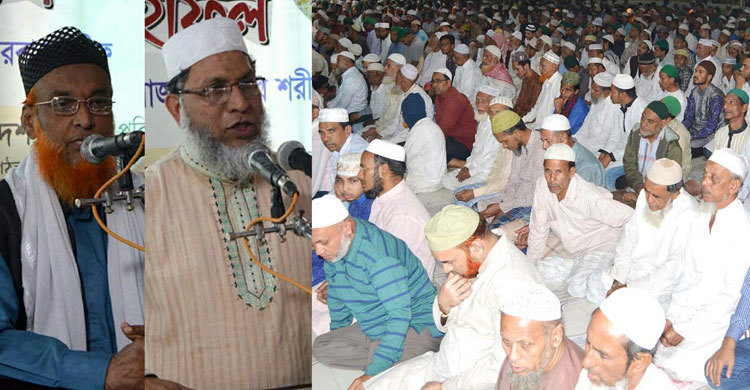 মুনিরীয়া যুব তবলীগের ঈদে মিলাদুন্নবীর মাহফিলে জনসমুদ্র