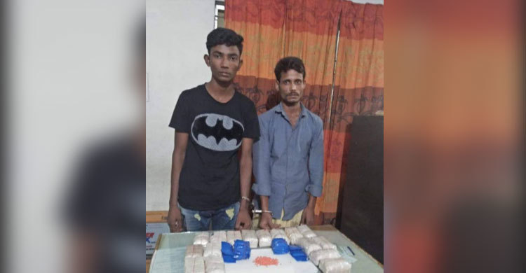 ৩৮ হাজার ইয়াবা উদ্ধার, রোহিঙ্গাসহ গ্রেফতার ২