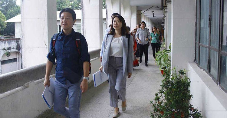 রোহিঙ্গা ক্যাম্প পরিদর্শন করলেন ১২ দেশের রাষ্ট্রদূত