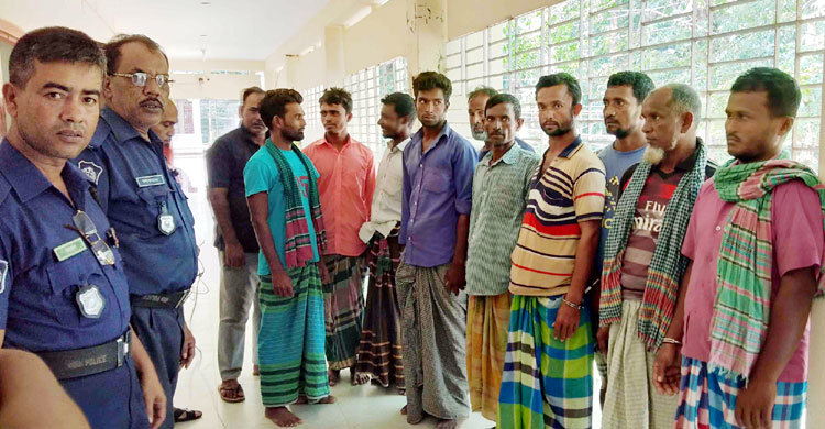 ফরিদপুরে ৩০ জেলের কারাদণ্ড