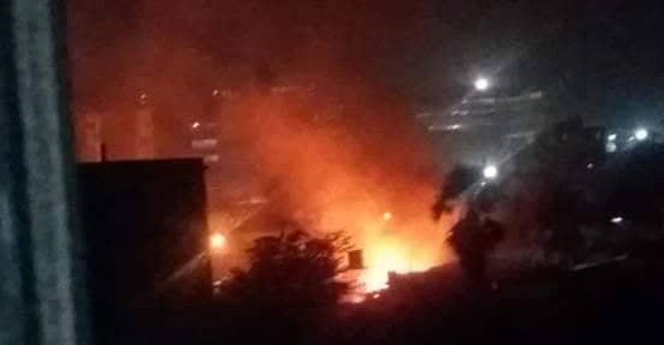 টঙ্গীতে তুলার কারখানায় আগুন