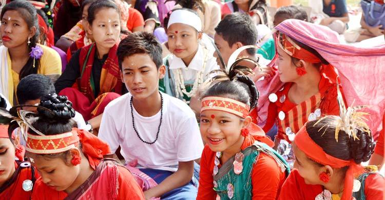 গারো সম্প্রদায়ের নবান্ন উৎসব ওয়ানগালা