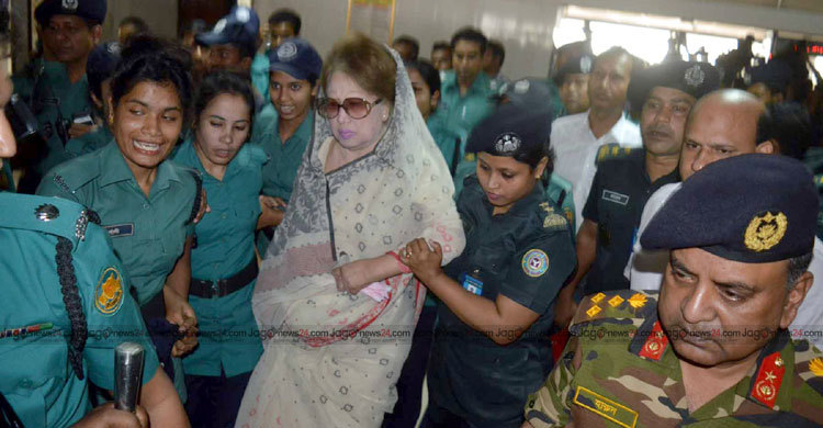 Khaleda to be taken to BSMMU this afternoon