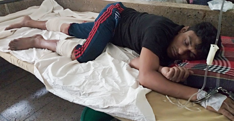 গুলিবিদ্ধ মাদক বিক্রেতা গ্রেফতার