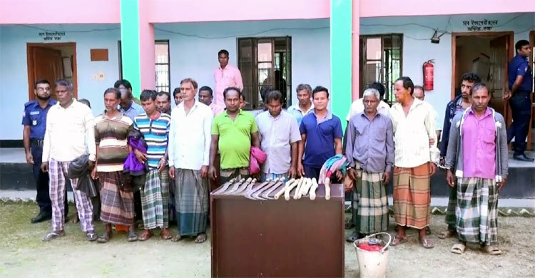 মেহেরপুরে বিএনপি-জামায়াতের ২৩ নেতাকর্মী আটক